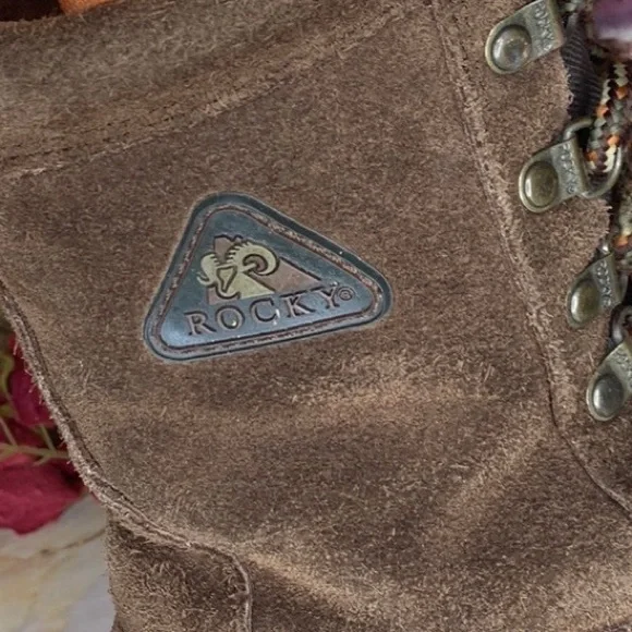 Rocky Brown Leather Lace Up Waterproof Steel Shank Thinsulate Winter Boo… - Picture 9 of 10